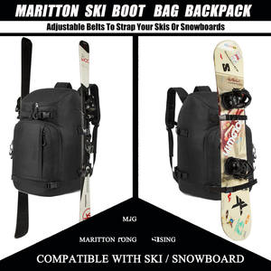 Échantillon gratuit, vente en gros, nouveau sac à bottes, élégant sac à bottes de ski, sac à dos de ski de randonnée de luxe avec protection dorsale - Product Image 2