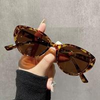 Lunettes de soleil NYY Mini Frame tendance, style hip-hop rétro, personnalisées, unisexes, pour soirée dansante, design œil-de-chat, légères