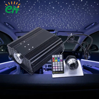Moteur d'éclairage LED à fibres optiques Twinkle RGBW avec contrôle RF ou DMX512 pour plafond ciel étoilé, home cinéma et éclairage de toit de voiture