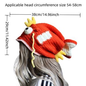 跨界可爱小金鱼卡通钩针亚克力毛绒玩具2-4年51-99厘米 - Product Image 3