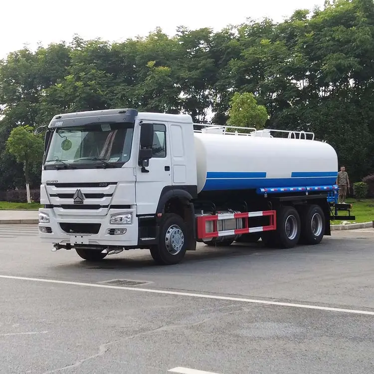 케냐에서 판매 5000 갤런 20m3 새로운 모바일 연료 보급 휘발유 물 유조선 트럭