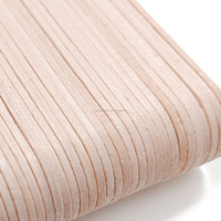 Spatules jetables non stériles en bois de 150 mm pour abaisse-langue, applicateurs de cire et bâtonnets d'artisanat 150*18*1.6mm pour l'épilation