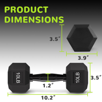 Haltères hexagonaux personnalisés en PVC pour salle de sport – Ensemble de poids libres pour usage commercial – Haltères hexagonaux en PVC