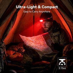 Cheap Head Lamps LED Hiking Headlamps Small Customized LED Head Lamps <b>Flashlight</b> Super Bright Headlamp for Night Fishing Hiking - Product Image 2