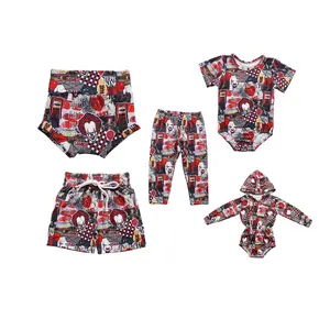 kids autumn winter clothes sets Children Clothes Halloween romper shots pants Boy girl Clothing Set