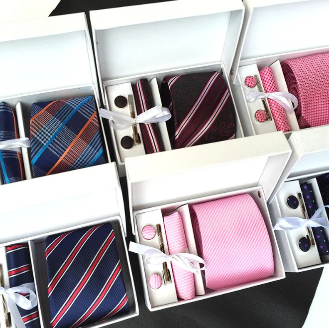 Заводская поставка, мужские галстуки, галстуки из полиэстера, наборы, роскошный галстук, галстук с логотипом под заказ, галстуки для бизнеса