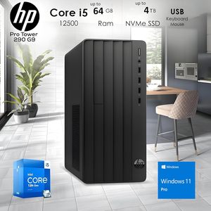 Computadora de Escritorio HP, Torre, Intel I5 de 12.ª Generación, 16 GB de RAM, 512 GB SSD, Windows 11 Home, Wifi, Bluetooth, HDMI - Product Image 2