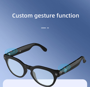 Lunettes intelligentes IA améliorées <span class=keywords><strong>UniTek</strong></span> avec caméra 8MP 1080P, commande vocale, traduction en temps réel, étanches IPX-5, magnétiques, 230mAh - Product Image 4