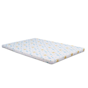Colchón de cuna infantil hipoalergénico de espuma viscoelástica de primera calidad y colchón de cama para niños pequeños con funda de algodón impermeable orgánica - Product Image 1