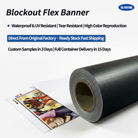 Bannière en PVC Flex de 340 g/m² conforme à la réglementation REACH, film frontlit éco-solvant pour signalétique intérieure de magasin