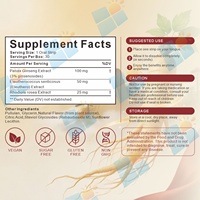 Film oral dissolvable au ginseng de marque privée Panax Ginseng Eleuthero Rhodiola 30 bandes Fabricant et fournisseur de compléments alimentaires OEM ODM