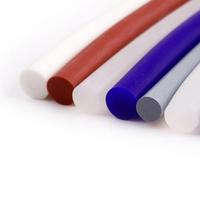 Bande d'étanchéité ronde en silicone massif isolante thermiquement, barre en caoutchouc de silicone, joint d'étanchéité en caoutchouc de silicone, bande de garniture, joint torique