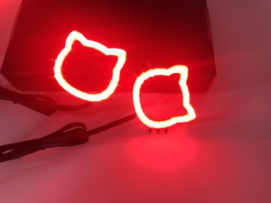 2 pièces, blanc, rouge, vert, bleu, couleurs unies, série SK6812LED Flow, yeux d'ange - Product Image 1