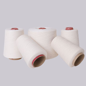 100 хлопчатобумажная кардированная пряжа НЕОБРАБОТАННАЯ белая кольцевая пряжа 24/1 Ne 16/1 20/1 30/1 40/1 чесаная хлопчатобумажная пряжа - Product Image 5