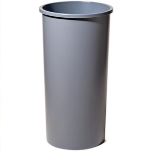 Cestino per Rifiuti Rotondo 83,3 L Grigio per Uso Esterno - Product Image 2