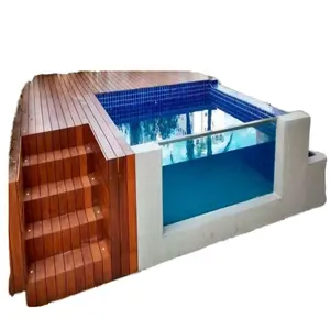 Individuelle dicke Acryl-Bretter mit Schnitt- und Formdienst für Schwimmbad