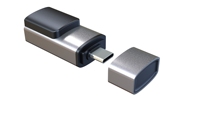 Adaptateur Ethernet USB Type-C RJ45 10/100 Mbps, Dongle réseau Plug-and-Play en alliage d'aluminium avec indicateur LED pour téléphones mobiles Windows