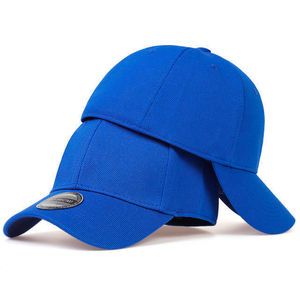 Unisex Sporty Style Outdoor 6-Panel Curved Trucker <b>Hat</b> Black Fitted Closed Full Cap Breathable Fashionable Snapback Cotton - Product Image 4