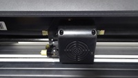Cortadora de Vinilo E-cut Y-720 con Función de Corte de Contorno, Motor Paso a Paso, Ancho de Alimentación de Papel de 720 mm, Color Negro, AC90-264V