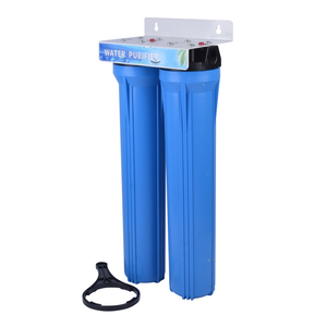 NW-BRK02 Elektrisches Manuelles Doppel-Wasserfiltrationssystem 20 Zoll Blaues Gehäuse mit Wasserhahn 1 Jahr Garantie für Haus und Außenbereich - Product Image 3
