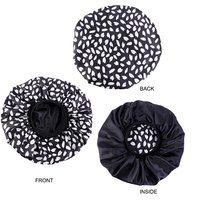 GTOP Bonnets de cheveux soyeux personnalisés en gros avec doublure en satin Bonnets de couchage de grande taille Enveloppes de cheveux en satin Décoration pour femmes
