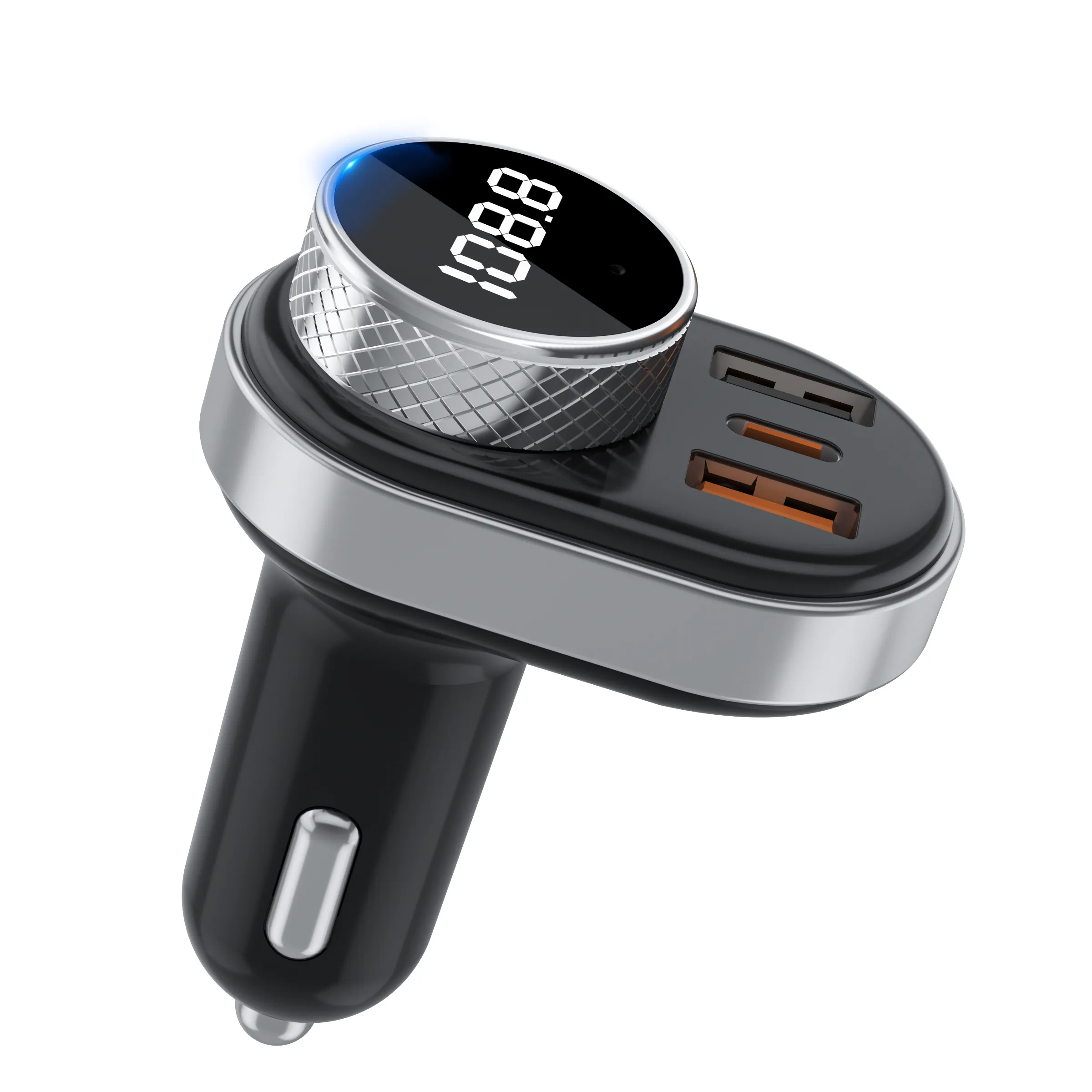 Bluetooth FM-передатчик аудио плеер в автомобиле беспроводной радио адаптер цветной дисплей громкой связи SD/TF карта USB Автомобильное зарядное устройство