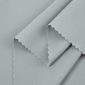 Mềm Mại Và Mịn 92 Polyester 8 Spandex 260gsm Nặng Jersey Mens Đôi Twill Đan Vải Quần Thể Thao - Product Image 2