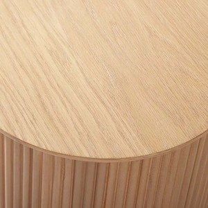 Placage de chêne de nouveau style sur dessus en bois d'ingénierie et <span class=keywords><strong>console</strong></span> latérale recouverte d'une <span class=keywords><strong>console</strong></span> en bois de finition blonde avec tiroirs - Product Image 5