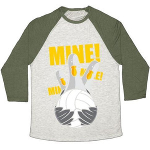 Mia! T-shirt da baseball unisex in tessuto misto - Product Image 5