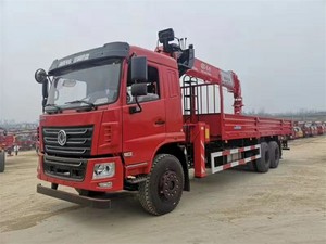 Grue Manipulatrice <span class=keywords><strong>Hydraulique</strong></span> SITONG de 3, 5, 6, 8 <span class=keywords><strong>et</strong></span> 16 Tonnes, Montée sur Camion, avec Bras de Levage de 13 Mètres de Hauteur - Product Image 3