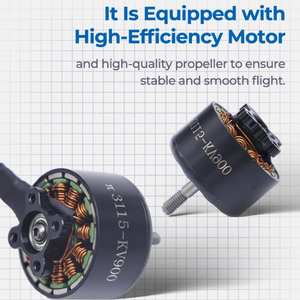 Professional 10-inch FPV Drone Brushless Motor Foldable Design 4K UHD <b>Camera</b> 3-Axis Gyro <b>Stabilization</b> 5.8G Transmission Carbon - Product Image 4