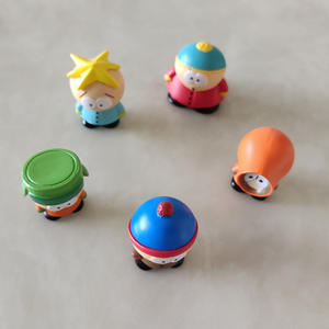 Jouets en résine PVC personnalisés, <span class=keywords><strong>Action</strong></span> et jouet de haute qualité, 5 styles, décoration de gâteau d'<span class=keywords><strong>anniversaire</strong></span>, figurines d'anime, décoration de voiture, South park - Product Image 6