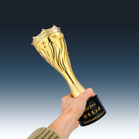 Trophée de champion en cristal, or, argent, bronze, gravure personnalisée, pour les récompenses annuelles des employés exceptionnels