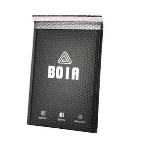 Sobre Acolchado Impermeable Negro Anticolisión, Tamaño Personalizado, Bolsa de Envío de Polietileno con Burbujas Autosellable para Fundas de Teléfono Móvil - Product Image 5