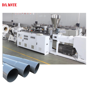 Extrusoras dobles/doble cabezal/para tubos rectos de UPVC/PVC, línea de producción de tubos/ductos/ruberolas rígidos, modelos 65/132 y 80/156 - Product Image 2