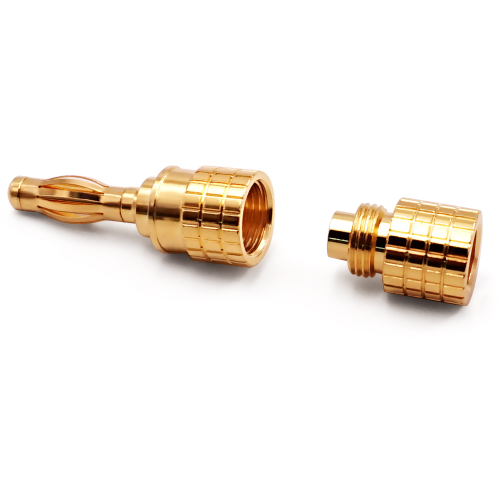 Circuitos integrados cables de banana macho con dientes conector