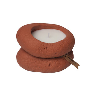 Bougie parfumée artisanale créative transfrontalière en cire de sable colorée et ciment, en forme de <span class=keywords><strong>galet</strong></span>, pour l'artisanat et la décoration intérieure - Product Image 5