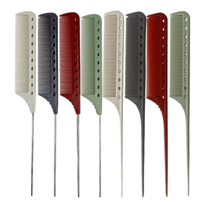 Peines de Distribución Antiestáticos Hechos a Medida al por Mayor y Peines de Cola de Ratón Resistentes al Calor de Fibra de Carbono - Product Image 3