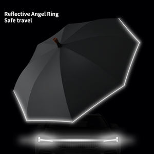 Los paraguas de bastón recto para caminar son adecuados para montañeros y ancianos desmontables - Product Image 2