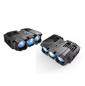 Phares LED 200W 6000K 20000LM 12V à 3 lentilles, feux de conduite auxiliaires, nouveauté pour voitures et motos, ajustement universel - Product Image 2