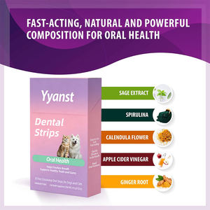 Bandes buccales OEM/ODM pour chiens et chats : Complément alimentaire pour adultes, rafraîchit l'haleine, soutient la santé des dents et des gencives, action rapide, saveur pomme - Product Image 2