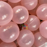 Terrain de jeu pour tout-petits de qualité commerciale équipement de jeu doux d'intérieur à vendre balles de fosse à balles 8cm