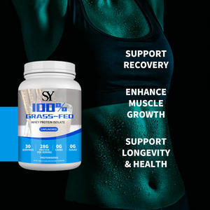 חלבון מי גבינה באיכות גבוהה לבודד אבקת עם תוסף עשב, ויטמין d להגביר את תפקוד האנרגיה לשפר את השריר - Product Image 4