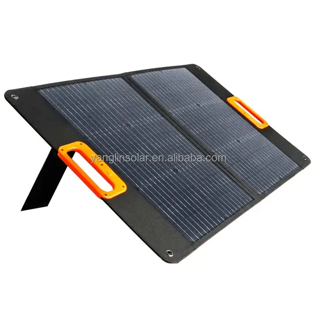Solar Panels for Sale Foldable 50W 100W 200 Watt ETFE PortableSolar Panel Waterproof Flexible Folding Solar Panel