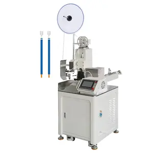 EW-22A Automatic Single Head Terminal Crimping Machine Automatic Wire Cutting Stripping And Crimping Machine