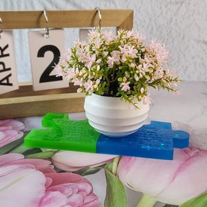 Handmade <b>Resin</b> Casting <b>Molds</b> <b>for</b> DIY Decorative Ornaments Ins Style <b>Silicone</b> Desktop Tools Puzzle coaster <b>Mold</b> X0025 - Product Image 5