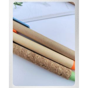 Ys865 Custom Logo Printed Recyclable Kraft Paper Ballpen Corporate Business Activity <b>Gift</b> Cardboard <b>Pen</b> for Promotion - Product Image 6