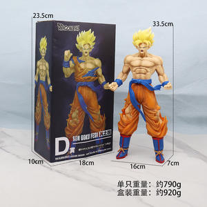 4ª <span class=keywords><strong>generación</strong></span> Dragoned Ball Black Hair Anime Dragon-Balls <span class=keywords><strong>Z</strong></span> Figuras DE ACCIÓN Juguetes Super Saiyan Goku Dragon Balls Figura de acción - Product Image 5