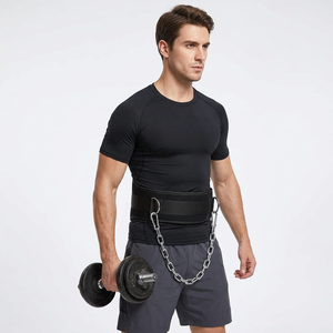 EVA Dip Belts Buckle Closure Customized Back Support Heavy Lifting Body Building Fitness Training Equipment Soft Lightweight - Product Image 1