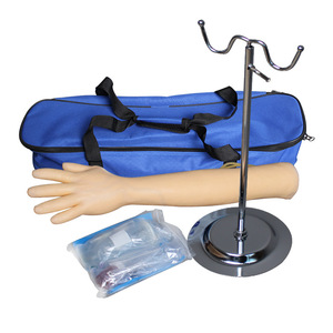 Modelo de brazo para punción intravenosa, modelo de brazo para enseñanza y entrenamiento, modelo de brazo corto para entrenamiento de infusión, especial práctico. - Product Image 2